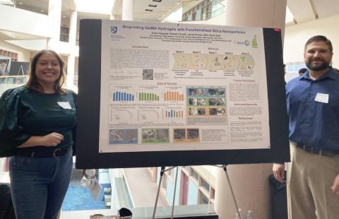 Trixie Vazquez and Darrell Caudill, 2023 NH BioMade URT Participants