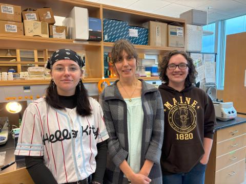PSC Students with their faculty mentor