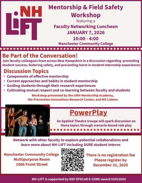 Mentorship and Field Safety Workshop